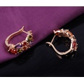 Bridal Jewelry Sets 18k Gold Plated Brass Women Jewelry (CST0036)