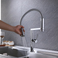 Spring Loaded Pullout Kitchen Faucet