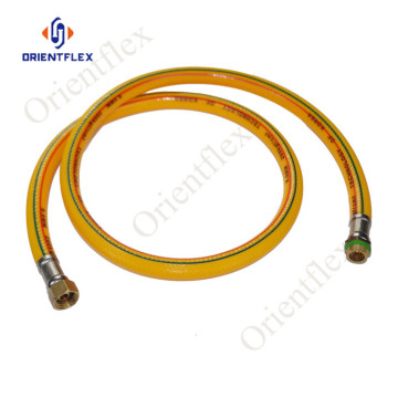 pvc flexible full braided sprayer pipe 10mm