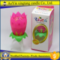 Party Accessories Lotus Flower Birthday Music Candle