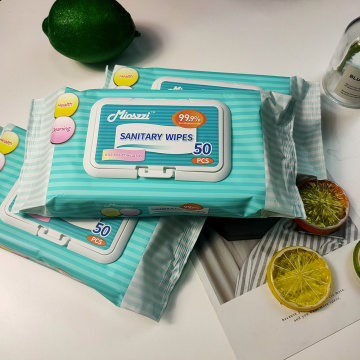 Soft Adults Sanitary Wipes with OEM Logo