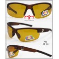 Alta calidad hombres deporte polarizado gafas de sol (wsp604618)