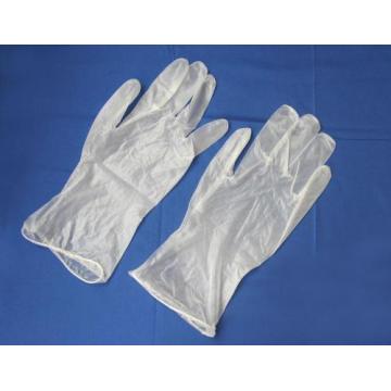 Gants médicaux jetables en vinyle transparent sans poudre