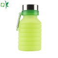 Bouteille pliable en silicone portable pour vente chaude pour les voyages