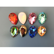 Multi-Color Point Back K9 Rhinestones Pendant