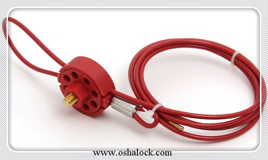 Wheel Type Cable Lockout Device