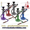 Medium Hookah With Peacock tail pattern Vase