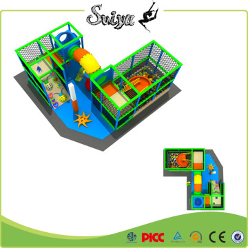 Zona infantil engraçada Equipamentos de mini-playground usados ​​no ar