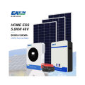 Sistema de panel solar de bricolaje: energía híbrida de 3kW-10kW