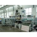 Production line for automatic blanking, forming, drawing