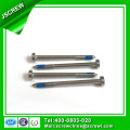 8 # Longitud Nylok Tornillo de acero inoxidable táctil para Equirment