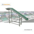 Inclined belt conveyor system