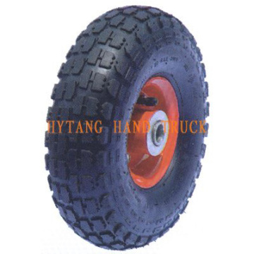 rubber wheel 3.50-4 steel rim