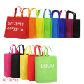 Custom Printed Logo Folding Non-woven Shopping Bag