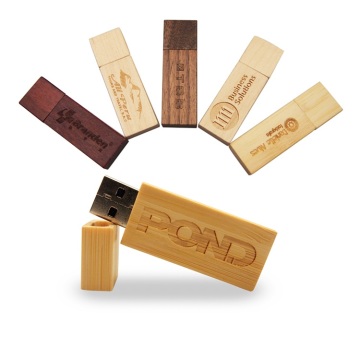 Custom Gift Box Bulk Wood Usb Flash Drive