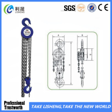 Sistema de rolamentos 50 Ton Sk Chain Hoist