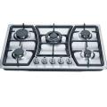 5 Burner Gas Cooker Hob, Built in Gas Hob