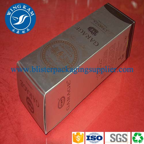 customize foldable paper box packaging for wine,