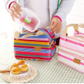 Fashion Thermal Insulation Striped Lunch Bag (54048)
