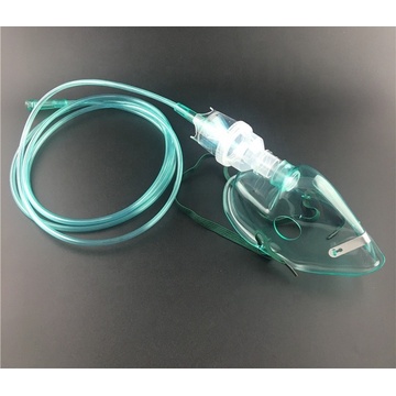 One-time use PVC transparent oxygen mask