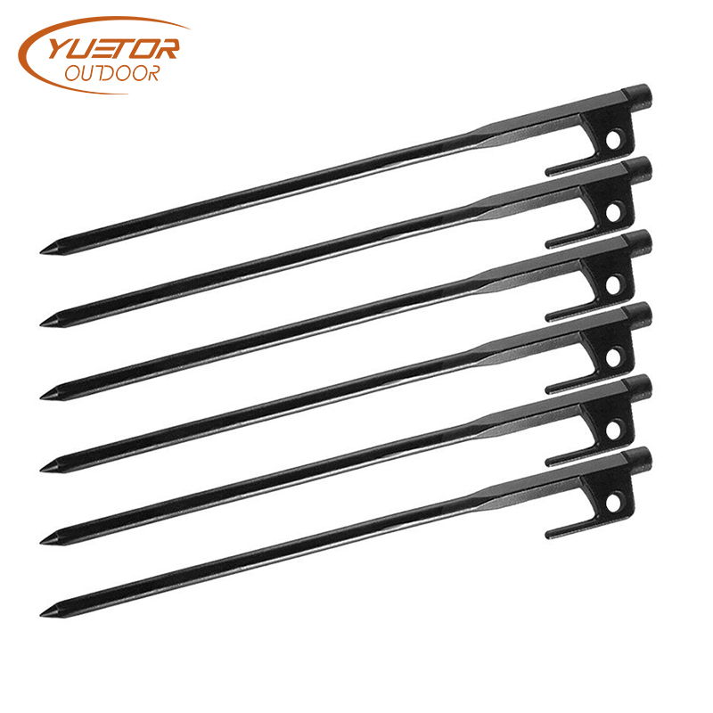 16in Cast Steel Long Hammer Stakes For Mountaineering 5