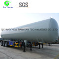 40m3 Volume 1.8MPa Pressure Lar Liquid Storage Tank Semi Trailer