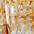 Hot crystal staircase chandelier for home decorations High luxury staircase chandelier