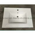 Sanitary Ware One Piece Thin Edge Wash Basin com Cupc