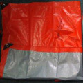 Durable Orange Tarpaulin Curtain