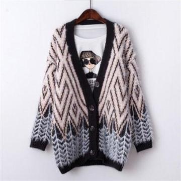 OEM Winter Thick Knitted Coat