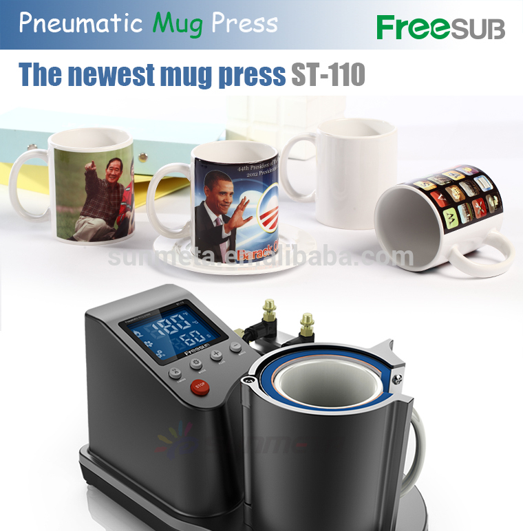 FREESUB Sublimation Coffee Travel Mugs Printing Machine