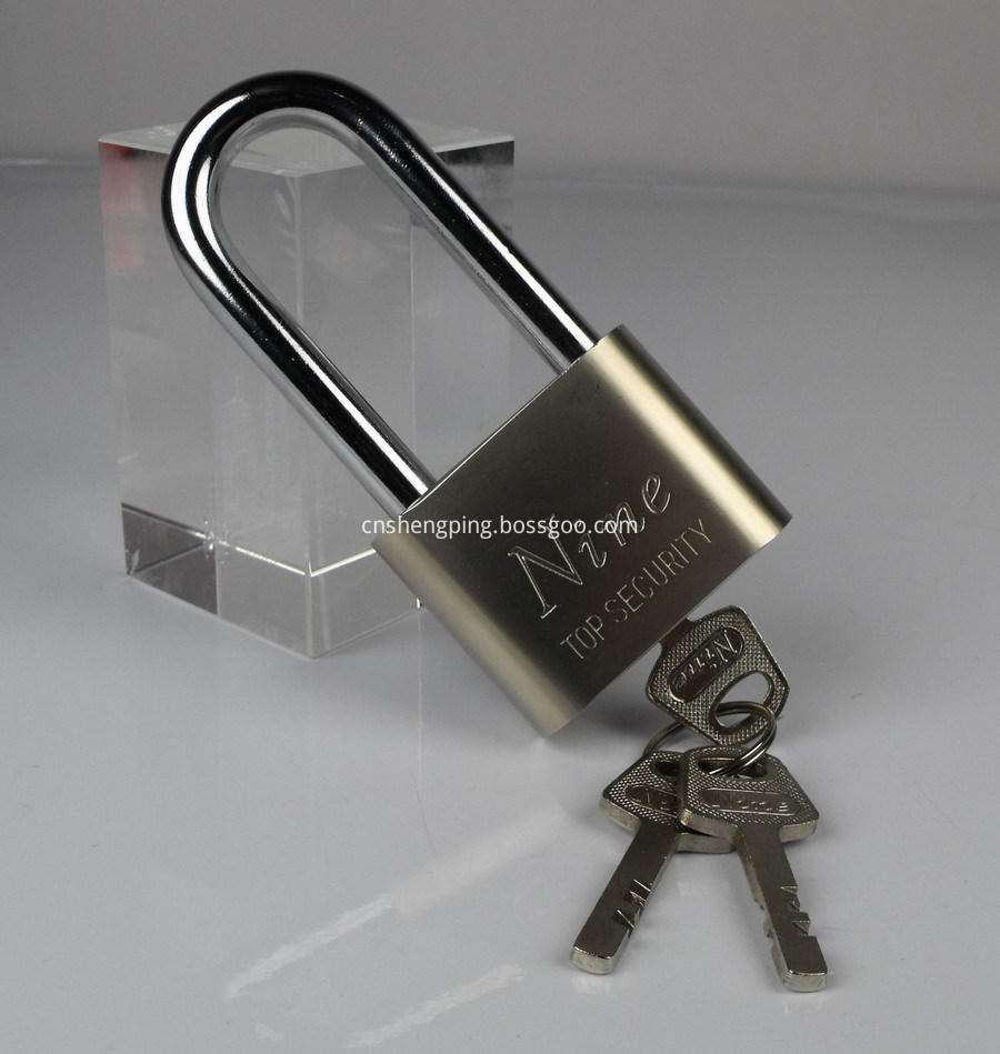 Nickel Plated Blade Iron Padlock 40 MM