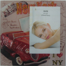 4"X6" Car Design Photo Frame