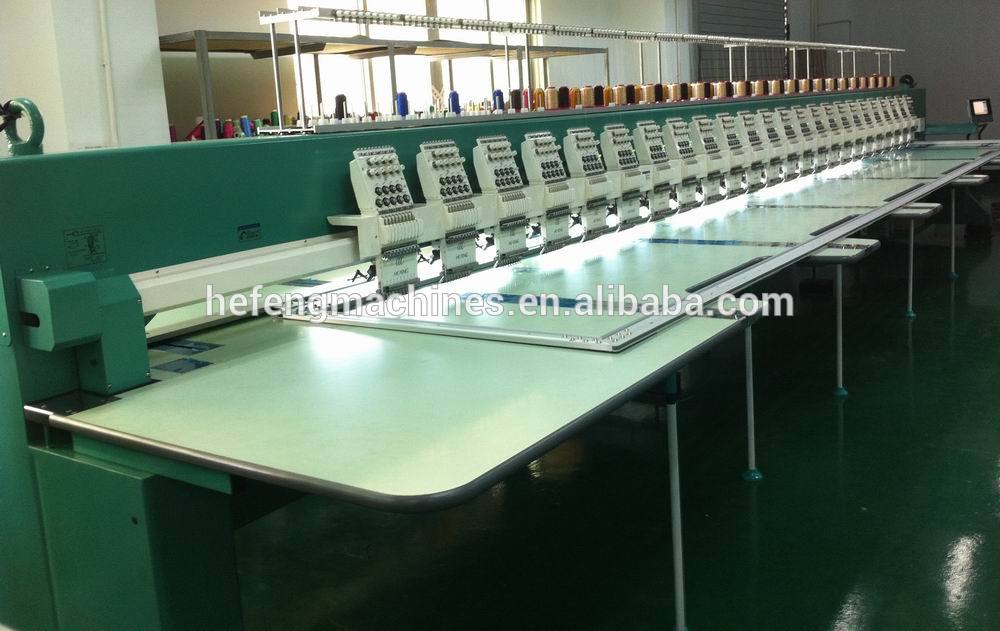 flat embroidery machine