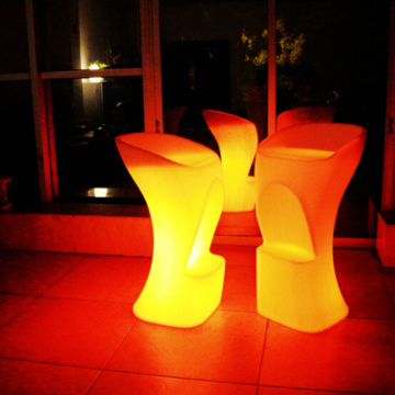 Outdoor Furniture Waterproof LED Bar Stool (H020)