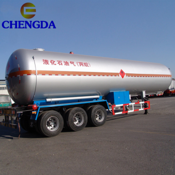 3 Ось LPG Road Transports Tanker Semi Trailer