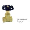 Brass gate valve CK-G8010 1/2"x1"