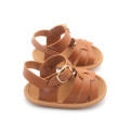 Striped Leather Summer Boys Baby Sandals