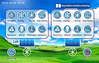 ice cream machine controller