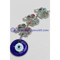 Lucky Evil Eye Home Decor with Three Elephant Wall Hanging