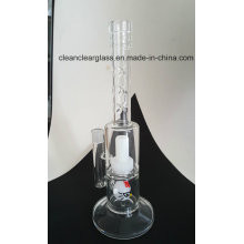 High Quality Hand-Crafted Glass Water Pipe Smoking Pipe with Hello Kitty Perc