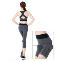 Black Blend Grey 95% Polyester 5% Spandex fitness Pants