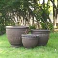 Bulk Cheap Outdoor Grey Clay Pots For Plants