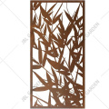 Decoración Corten Steel Pool Fence