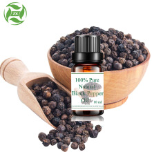 Aceite esencial de pimienta negra de grado terapéutico.