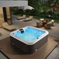 Deep Hot Tubs For Exercise Deluxe 6 Person Hot Tub with Deep Seats