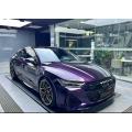 Pet Gloss Metallic Midnight Purple Car Wrapping Film