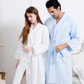 Hotel Shawl Gollar Cotton Waffle Bathrobe