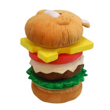 Cute Creative Giant Burger Pillow