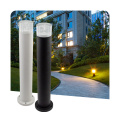 Led housing bollards garden lights for outdoor decoration